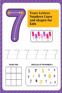 trace letters numbers lines and shapes for kids