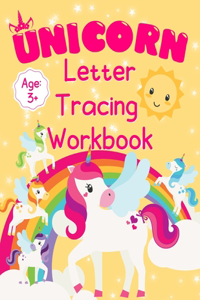Unicorn Letter Tracing Workbook