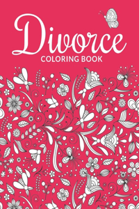 Divorce Coloring Book
