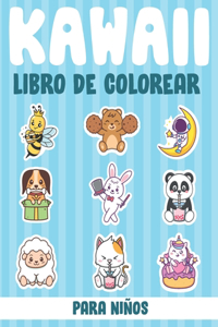 Kawaii Libro de Colorear Para Niños