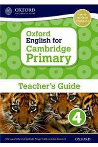 Oxford English for Cambridge Primary Teacher Book 4