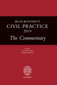 Blackstone's Civil Practice 2019: The Commentary