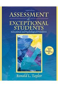 Assessment of Exceptional Students: Educational and Psychological Procedures