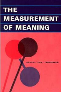 Measurement of Meaning