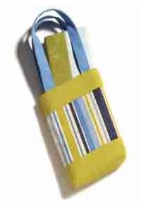NIV Trimline Bible in a  bag Green/ Summer Blue Italian Duo-Tone