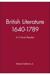 British Literature 1640-1789