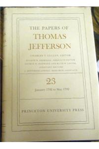 Papers of Thomas Jefferson, Volume 23