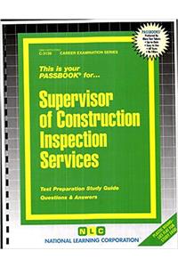 Supervisor of Construction Inspection Services