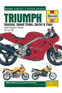 Triumph Daytona, Speed Triple, Sprint & Tiger 885/955cc (97 - 05)