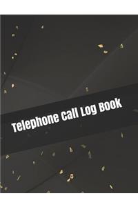 Telephone Call Log Book