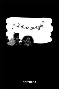 I Hate People Notebook