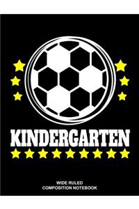 Kindergarten Wide Ruled Composition Notebook