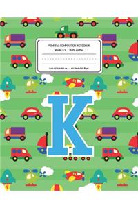 Primary Composition Notebook Grades K-2 Story Journal K