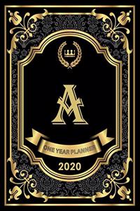 A - 2020 One Year Planner