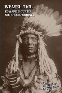 Weasel Tail - Edward S Curtis - Notebook-Journal