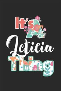 It's Leticia Thing