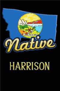 Montana Native Harrison: College Ruled Composition Book