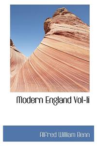 Modern England Vol-II