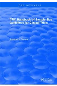 CRC Handbook of Sample Size Guidelines for Clinical Trials