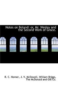 Notes on Boland