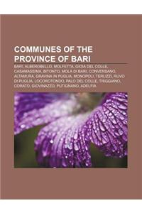 Communes of the Province of Bari