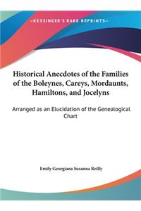 Historical Anecdotes of the Families of the Boleynes, Careys, Mordaunts, Hamiltons, and Jocelyns