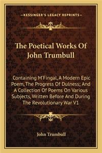 Poetical Works of John Trumbull