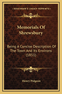 Memorials of Shrewsbury