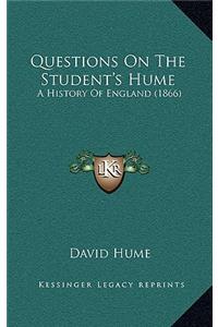 Questions On The Student's Hume