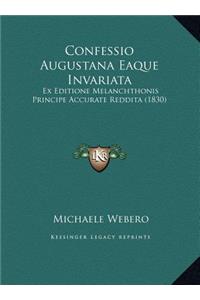 Confessio Augustana Eaque Invariata