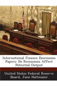 International Finance Discussion Papers