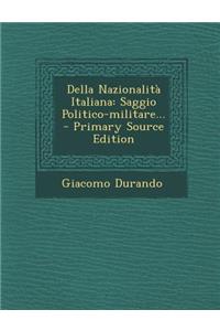 Della Nazionalita Italiana