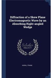 Diffraction of a Skew Plane Electromagnetic Wave by an Absorbing Right-angled Wedge