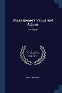 Shakespeare's Venus and Adonis
