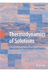 Thermodynamics of Solutions