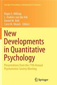 New Developments in Quantitative Psychology