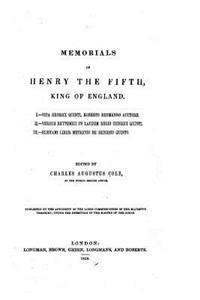 Memorial of Henry the Fifth, King of ENgland