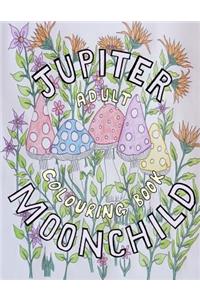 Jupiter Moonchild, Adult Colouring Book.