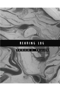 Reading Log: Dark Marble Reading Log for Book Lovers - Over 100 Pages Favorite Books Record (8x10)