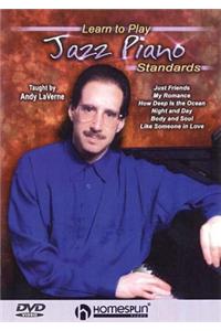 Learn Play Jazz Piano Standards DVD
