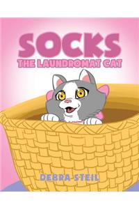 Socks the Laundromat Cat