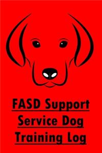 FASD Support Service Dog Training Log