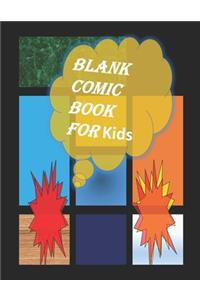 Blank Comic Book-Comic Sketch Book