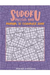 SUDOKU Puzzle Book Medium to Extremely Hard