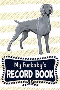 My Furbaby's Record Book