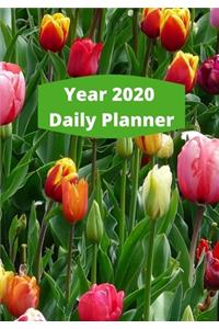 Year 2020 Fully Dated Monthly, Weekly And Daily Calender Planner