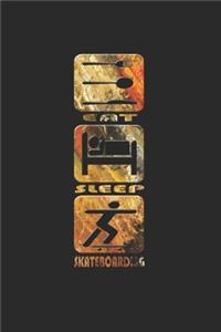 Skateboard Notizbuch