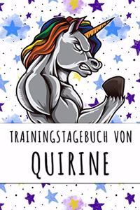 Trainingstagebuch von Quirine