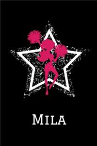 Mila Cheerleading Notebook