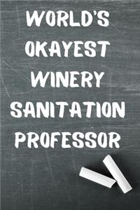 World's Okayest Winery Sanitation Professor